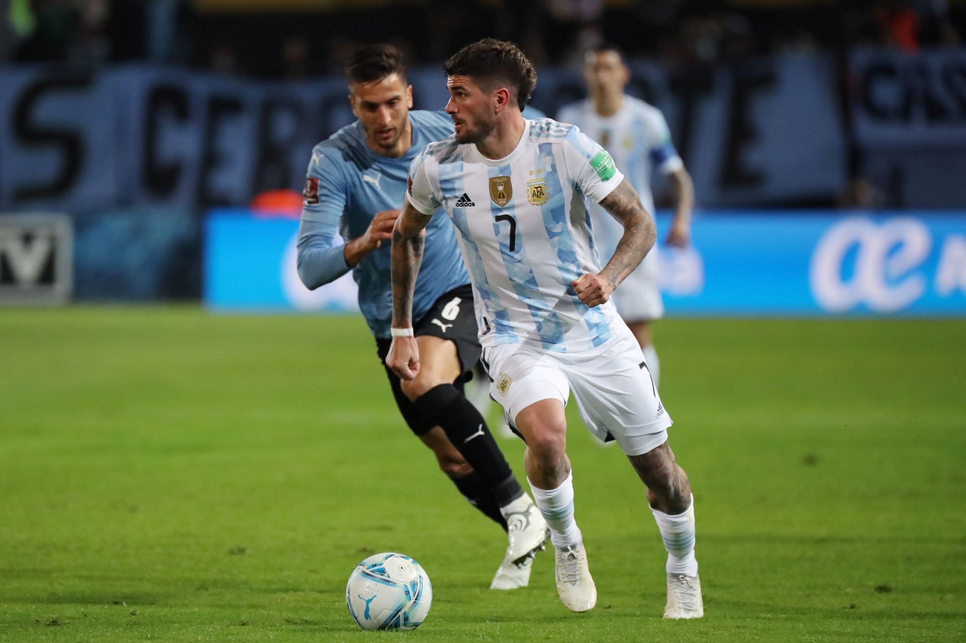 Rodrigo De Paul assisted twice in the previous game.